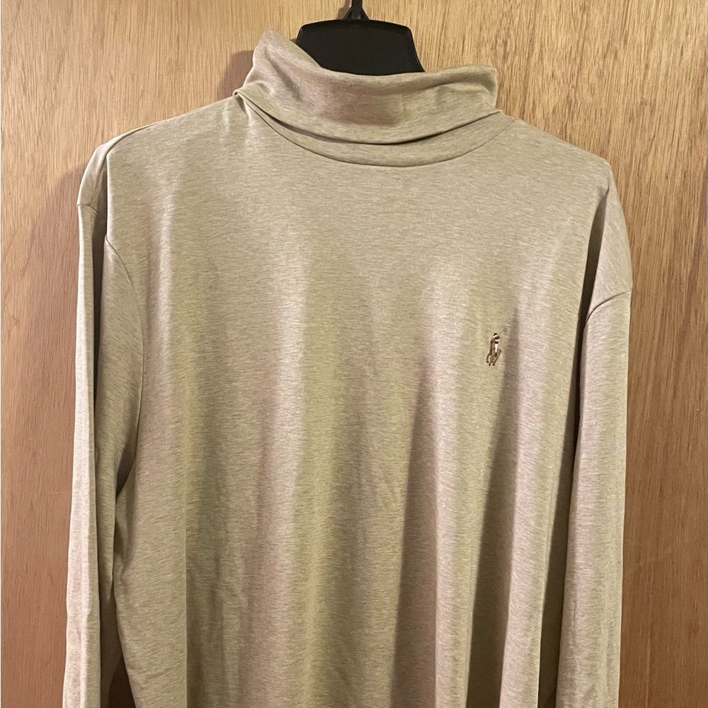 NWOT Polo Ralph Lauren Men’s Soft Cotton Turtleneck Pullover XL